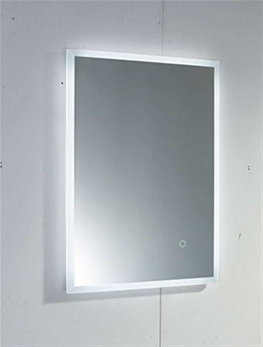 Plumb2u Almanzora 700 x 500mm Illuminated LED Mirror - Clear Glass AV5070