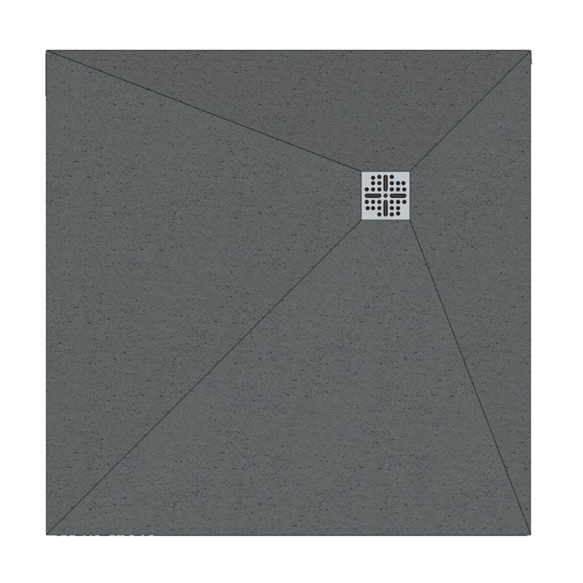 Plumb2u Square Shower Tray Former with Corner Drain 1000 x 1000mm ATWR-ST36-1010
