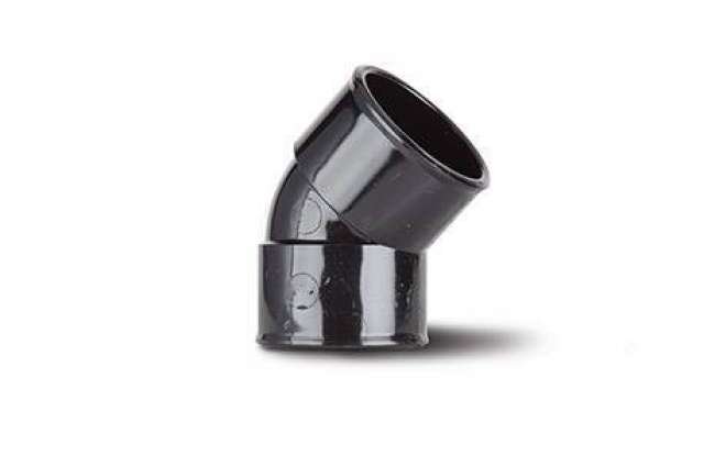 Polypipe 40mm 45 Degree Obtuse Bend