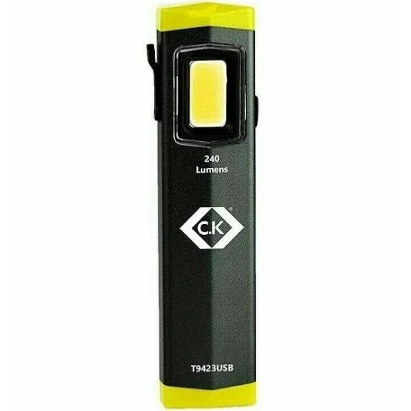 C.K COB-LED Mini Inspection Light 240 - Rechargeable T9423USB T9423USB