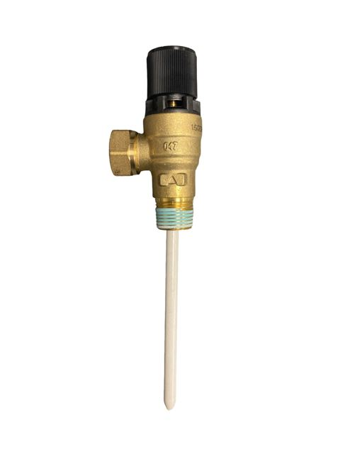 15mm x 1/2" 10 Bar Temperature and Pressure Relief Valve HRP0163 - Boiler Spare