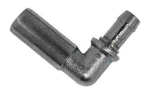 Buteline Chrome Elbow Radiator Valve Connector 10x10CU BFPE10C