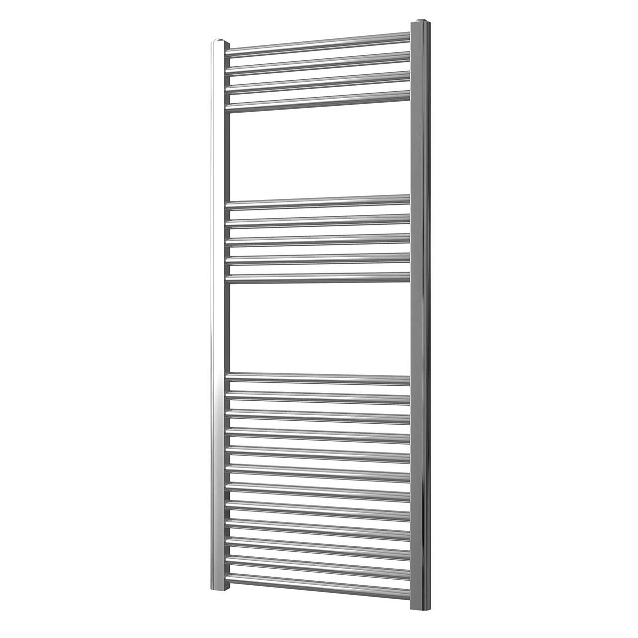 Instinct Trade 22mm Cross Bar Curved Towel Rail 800x600mm Heatin