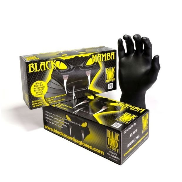 Black Mamba XL Nitriledisposable 100 Gloves