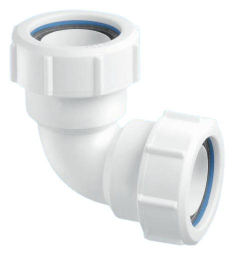 McAlpine 1 1/2" 90 Degree Multifit Bend MT4