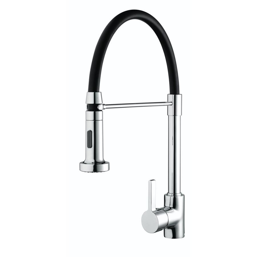 Bristan Liquorice Monobloc Sink Mixer with Pull Down Spray Chrome