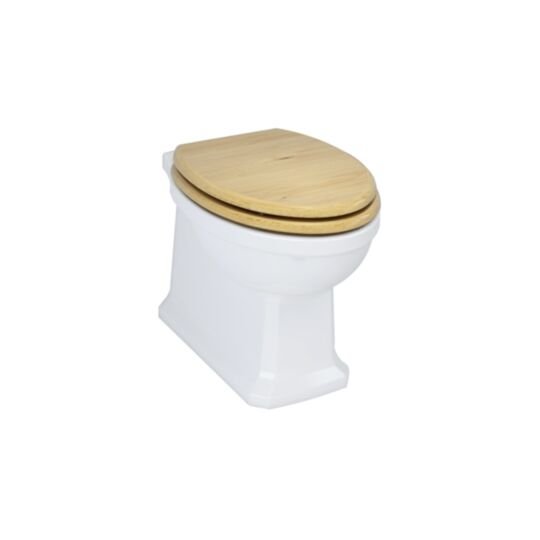 Tucker French Kingston Standard Height Short Projection Back To Wall Pan