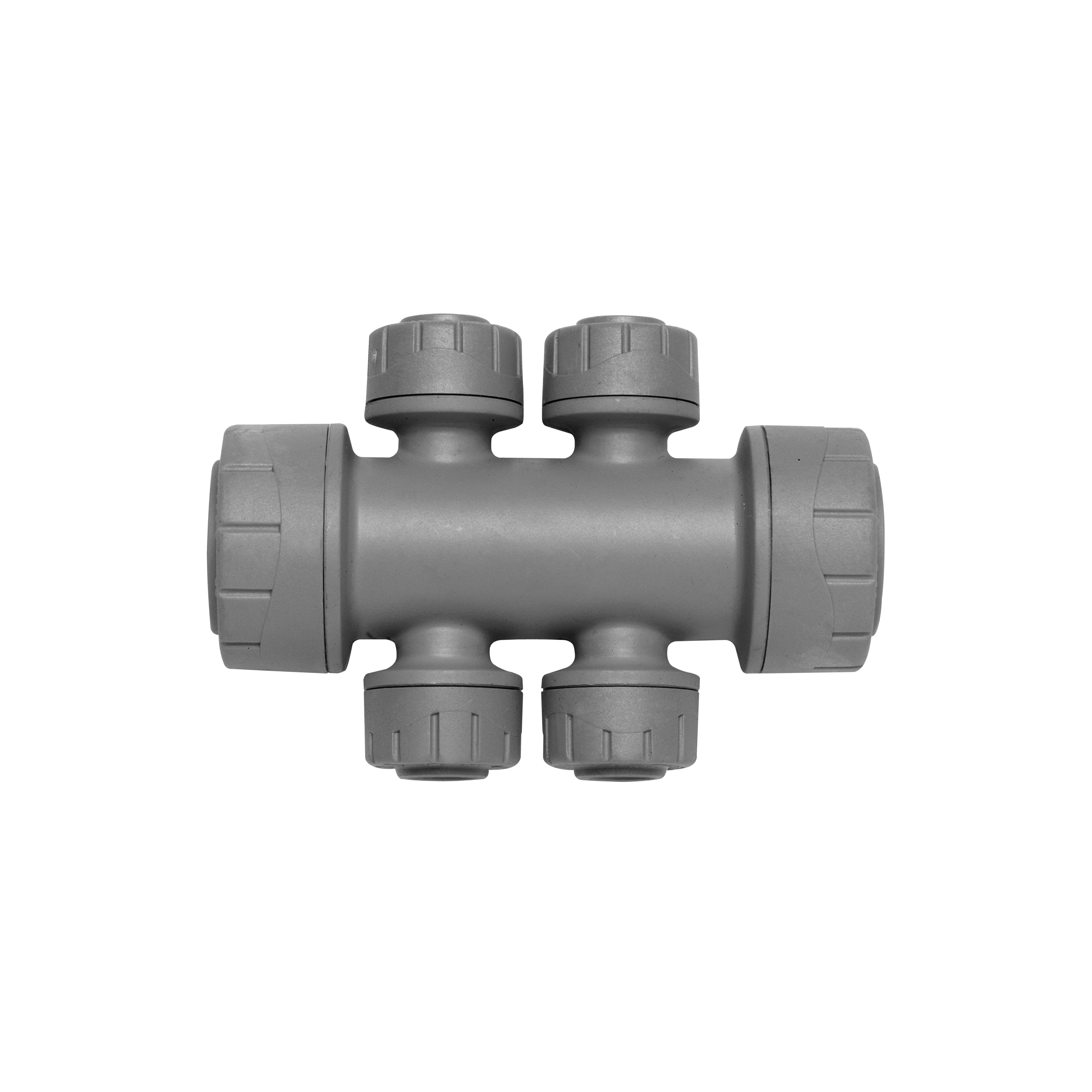 Polypipe PolyPlumb 22mm x 10mm 4 Port Manifold