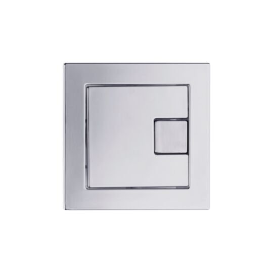 Tucker French Square Dual Flush Button