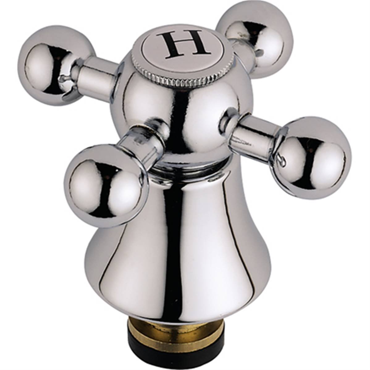 Bristan Basin Tap Reviver with Traditional Handles Chrome