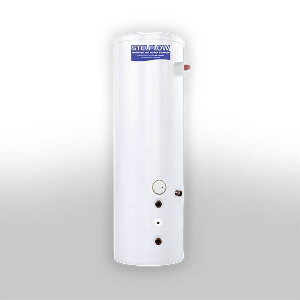 RM Cylinders Stelflow Slimline Indirect Unvented 210L Cylinder T
