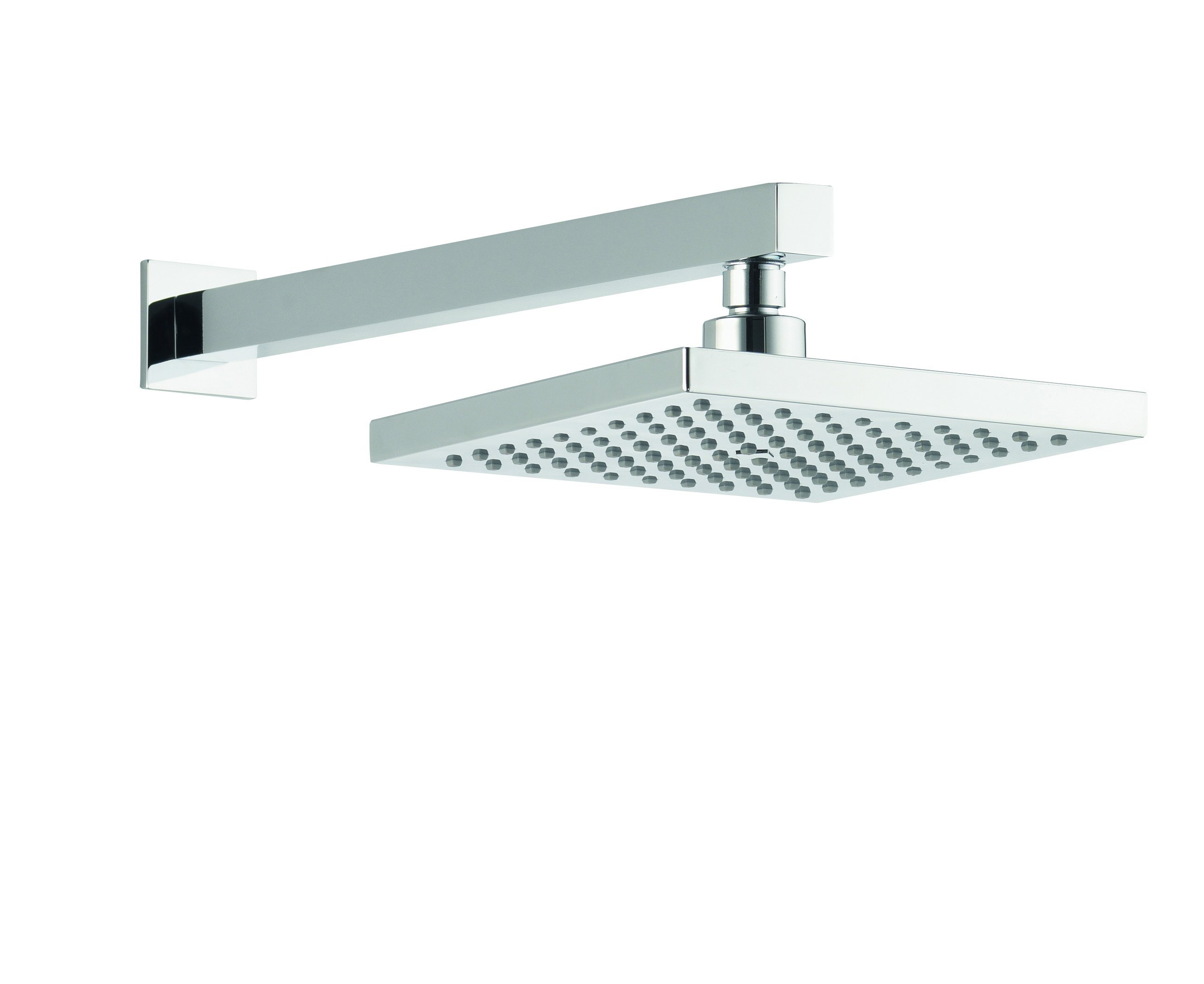 Instinct Nuance Square Wall Arm with 200mm ABS Head INS37015