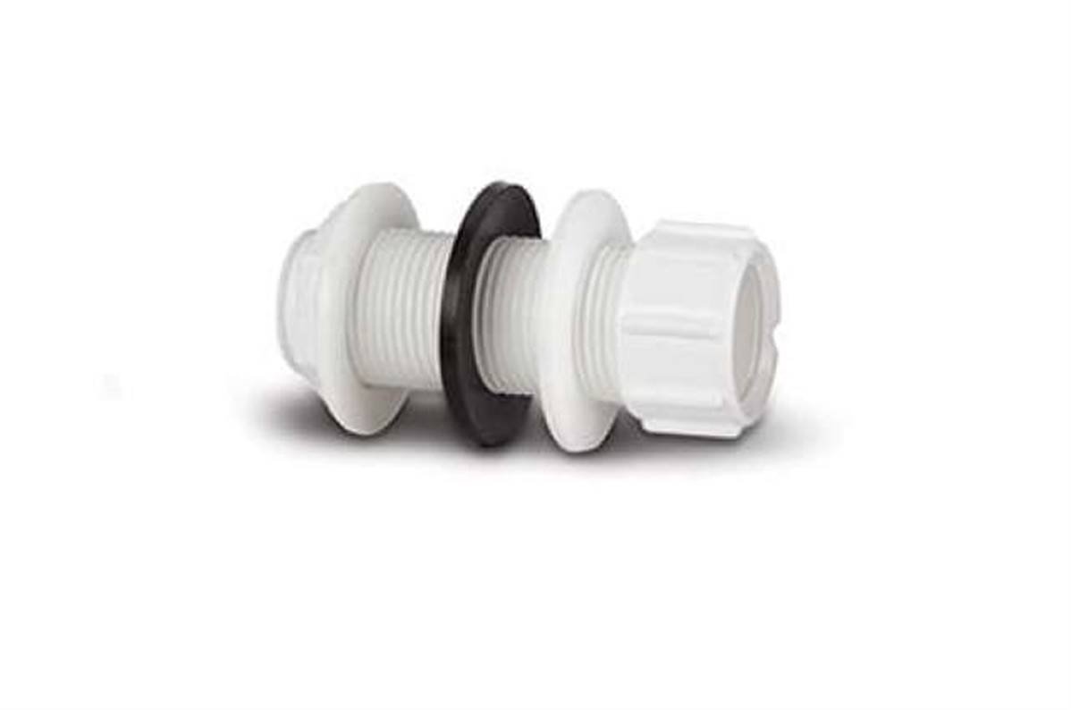 Polypipe Straight Tank Connector VP49W