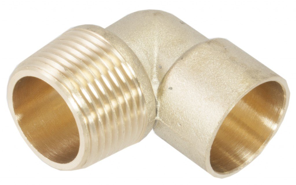 22mm x 3/4" Mi Elbow End Feed