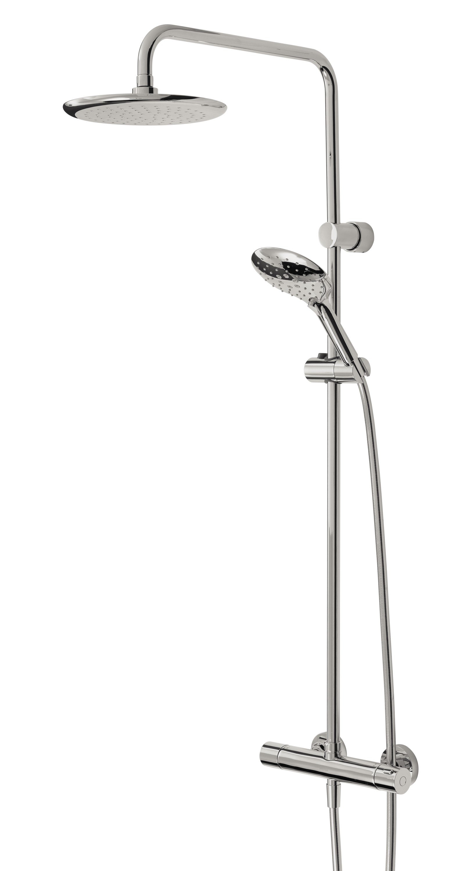 Bristan Claret Thermostatic Exposed Bar Valve Chrome CLR SHXDIVFF C