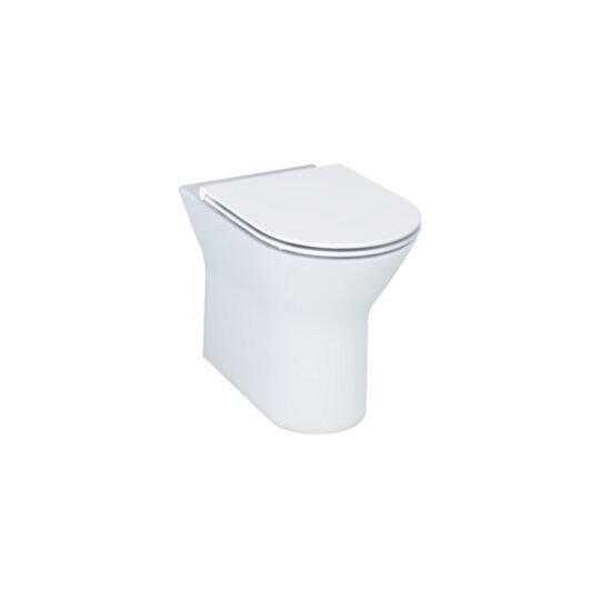 Tucker French Wandsworth Standard Height Short Projection Rimless Back To Wall Pan