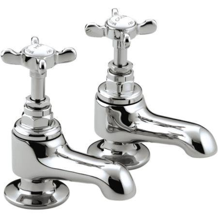 Bristan 1901 Bath Taps with Ceramic Disc Valves Chrome