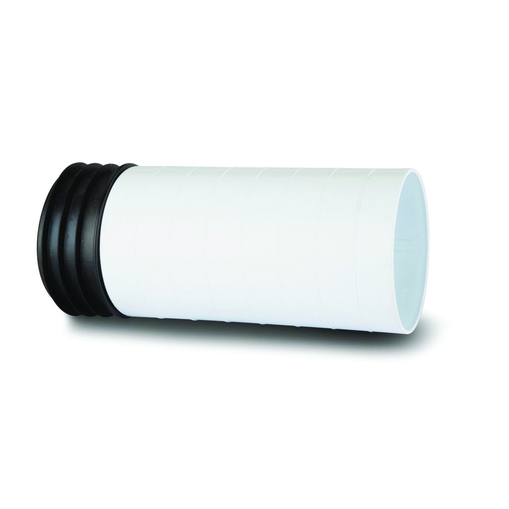 Polypipe KwickFit Extension Piece 4"/110mm Pan Connector