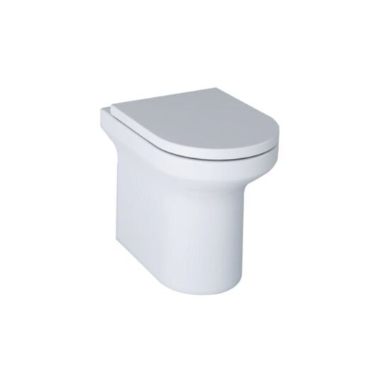Tucker French Marlowe Comfort Height Rimless Back to Wall Pan
