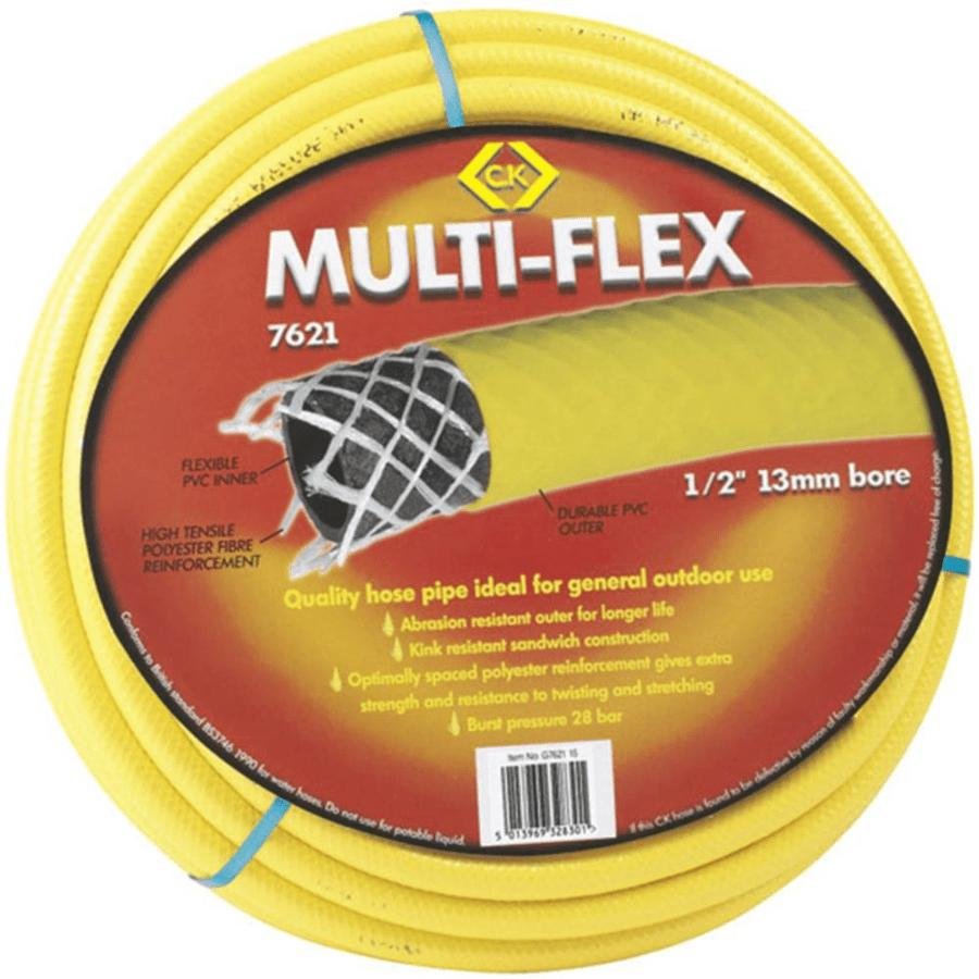 C.K Multi-Flex Hose Pipe 1/2"x 50m G7621 50