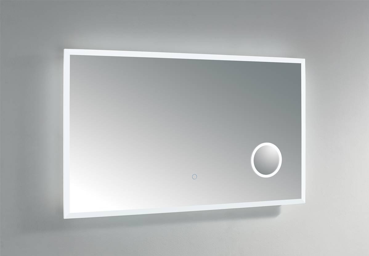 Plumb2u Almanzora 600 x 1000mm Illuminated LED Mirror - Clear Glass AVM6010