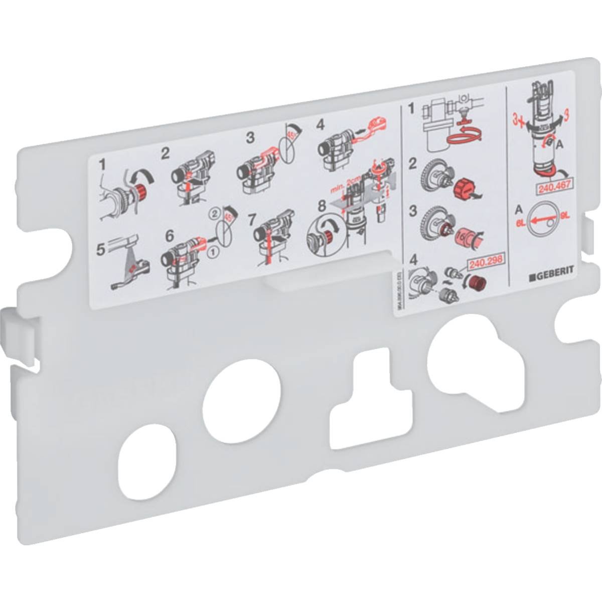 Geberit Protection Plate for UP200/Artline 240.206.00.1