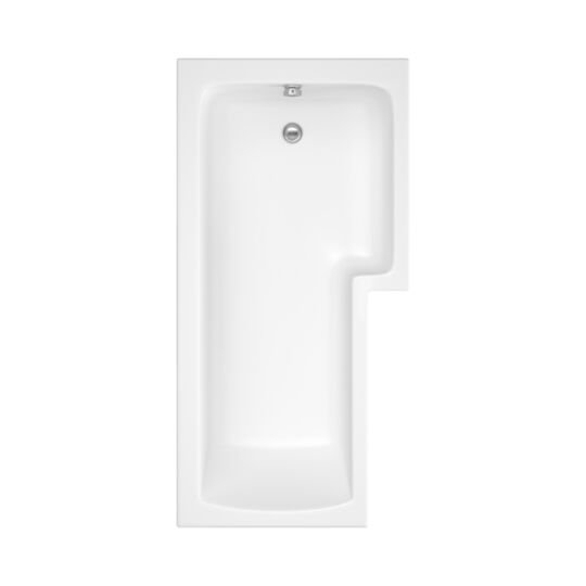 Tucker French Clapham 1700mm x 850mm Shower Bath (Right Handed)