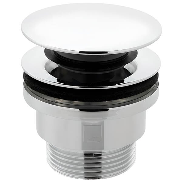 Vado Slotted Luxury Push Type Basin Waste 1.1/4"