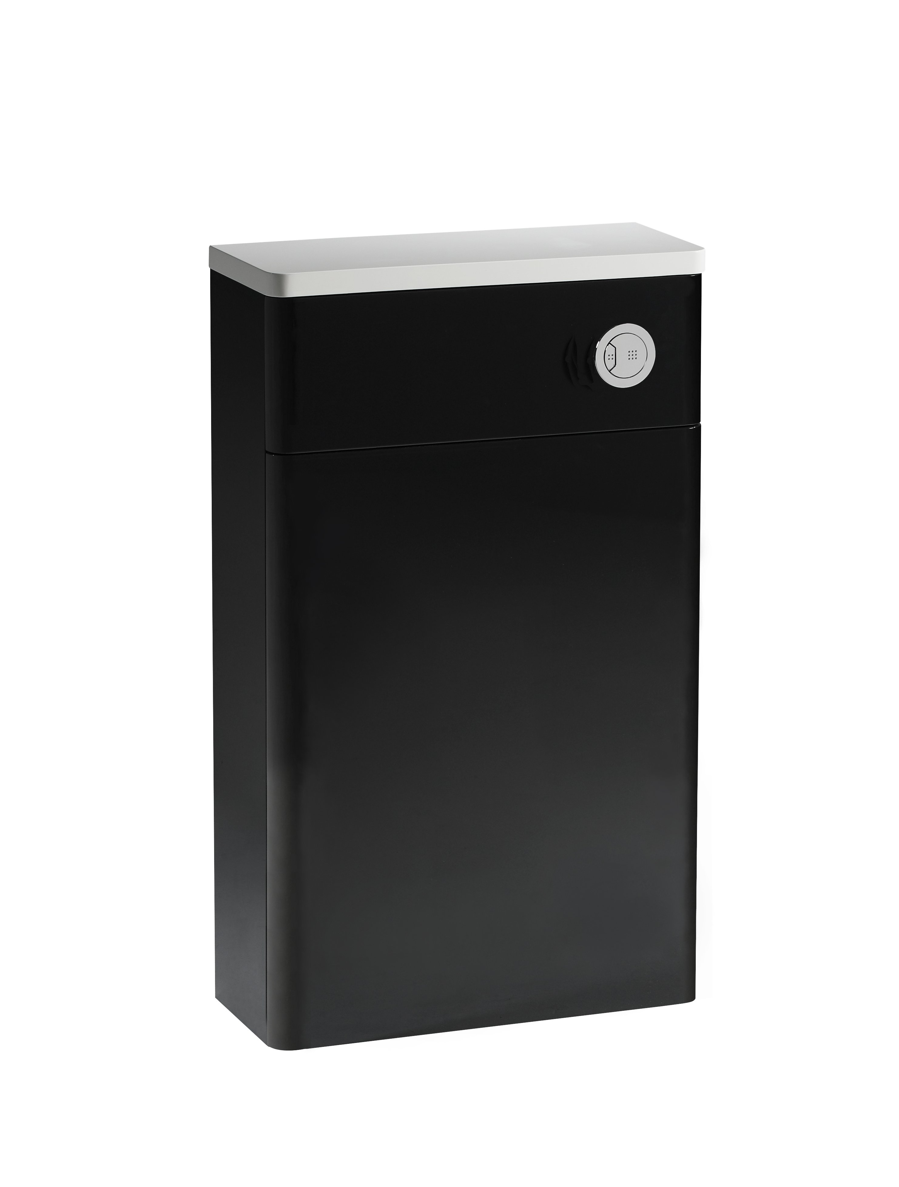 Tucker French 560mm Curved Edge Back To Wall WC Unit Anthracite
