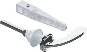 90mm Cistern Lever Spindle Chrome 367085