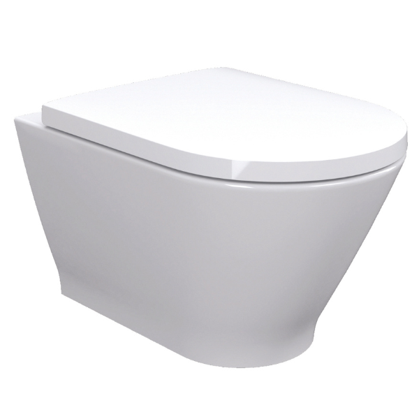 Tucker French Wandsworth Rimless Wall Hung Pan
