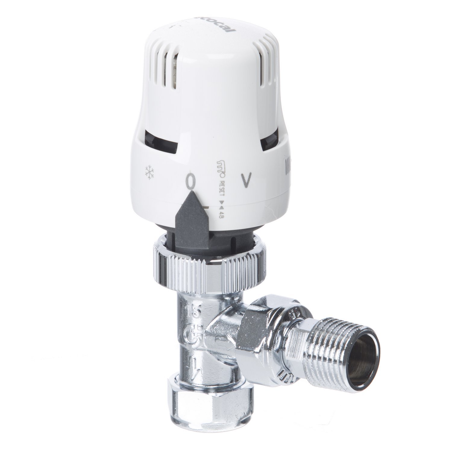 Altecnic Ecocal 15mm Angled Thermostatic Radiator Valve 200425 LTC