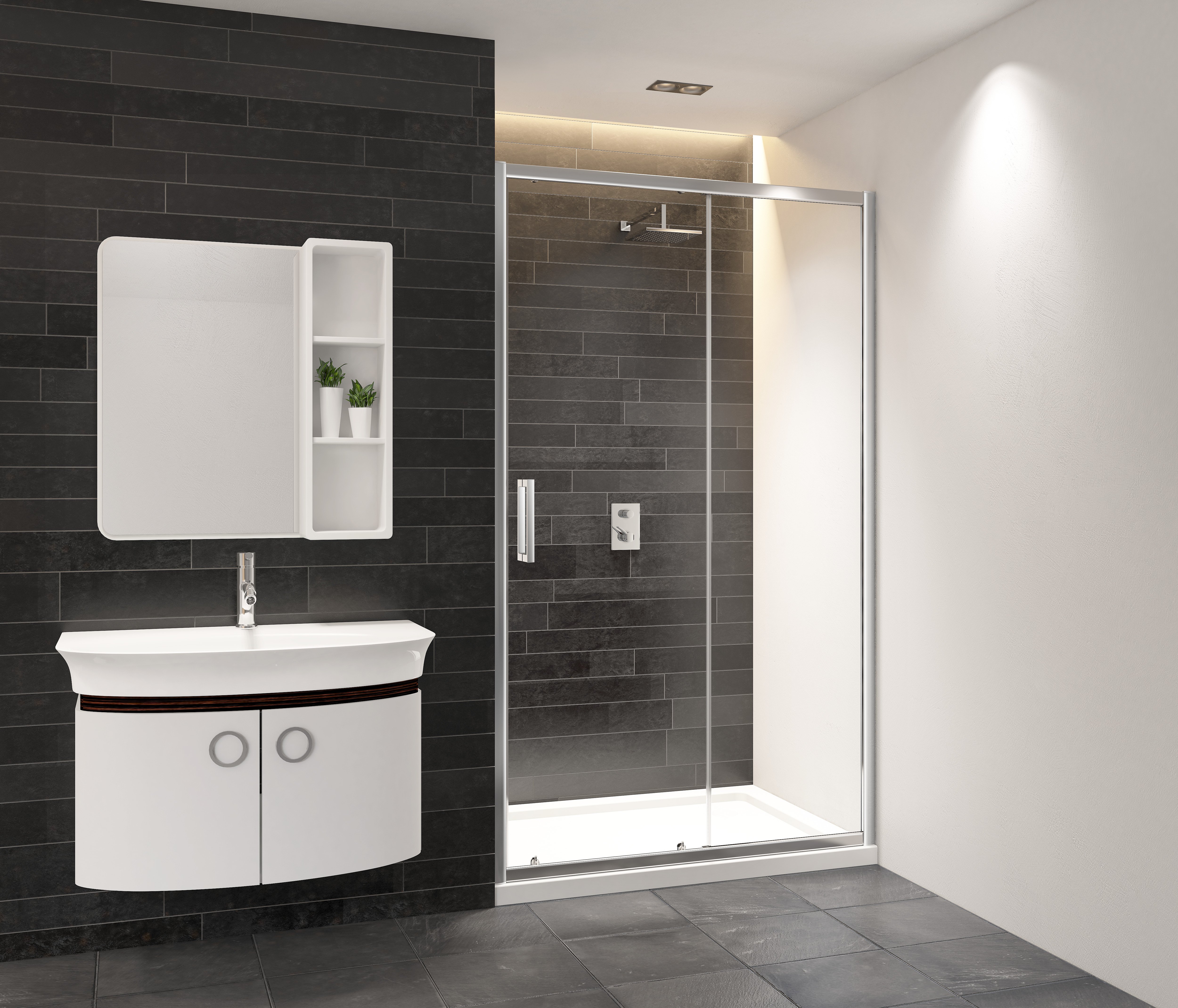 Instinct 8 Sliding Door 1200mm INS04C0N