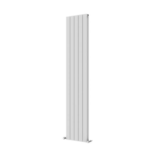 Tucker French 1800 x 370mm Double Panel White Vertical Radiator (Heating Only)