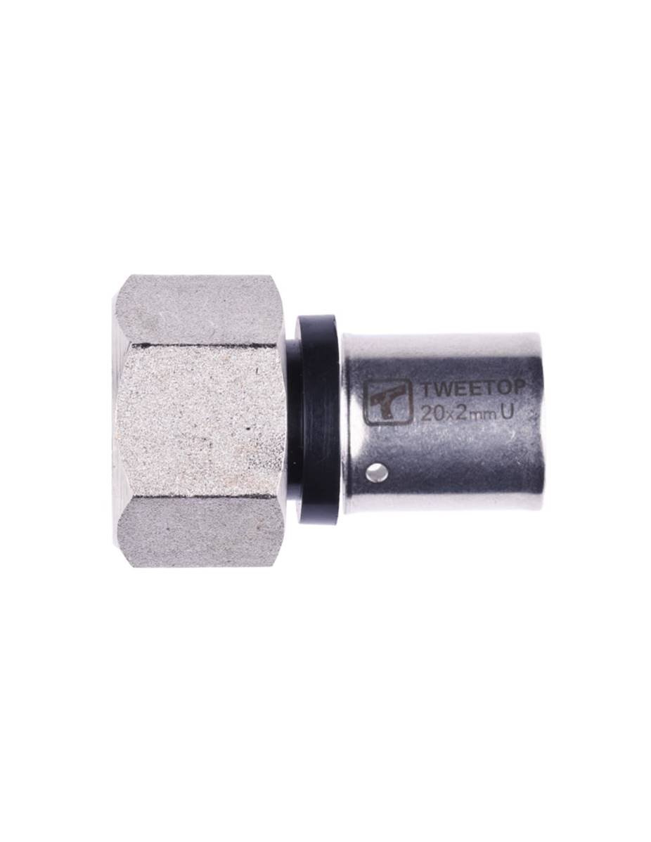 Tweetop Female Press Connection 20 x 3/4" 06011317