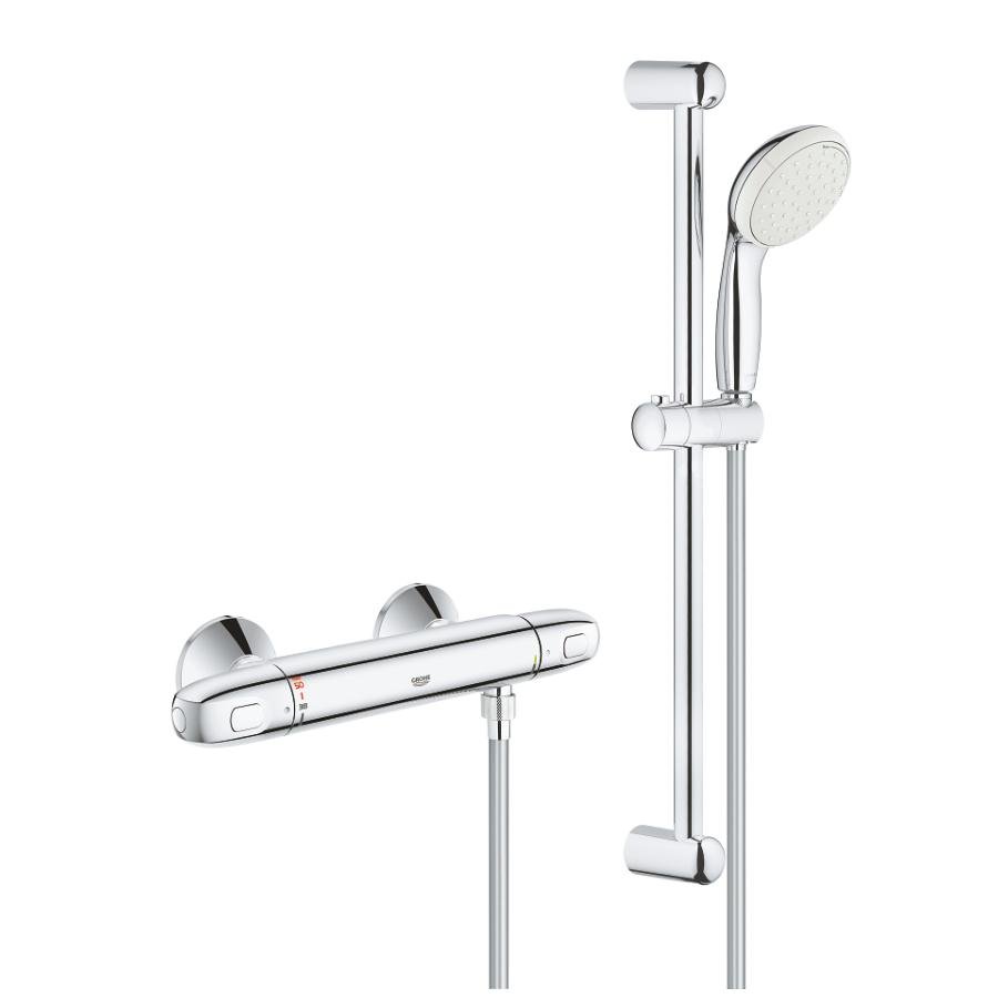 Grohe Grohtherm 1000 New Thermostat Shower Set 34557001