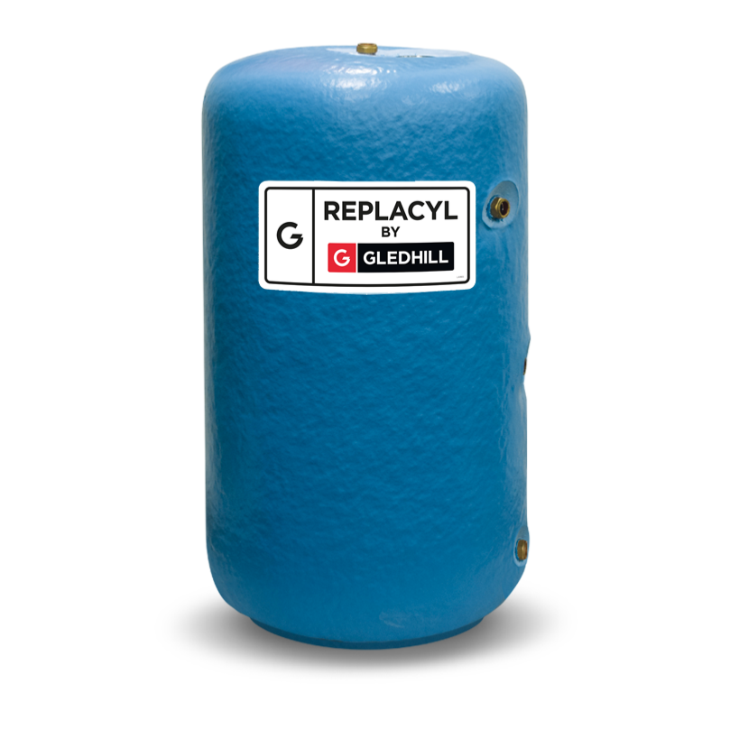 Gledhill Stainless ReplaCyl Indirect Vented 117L Hot Water Cylinder SEREP36X18IND