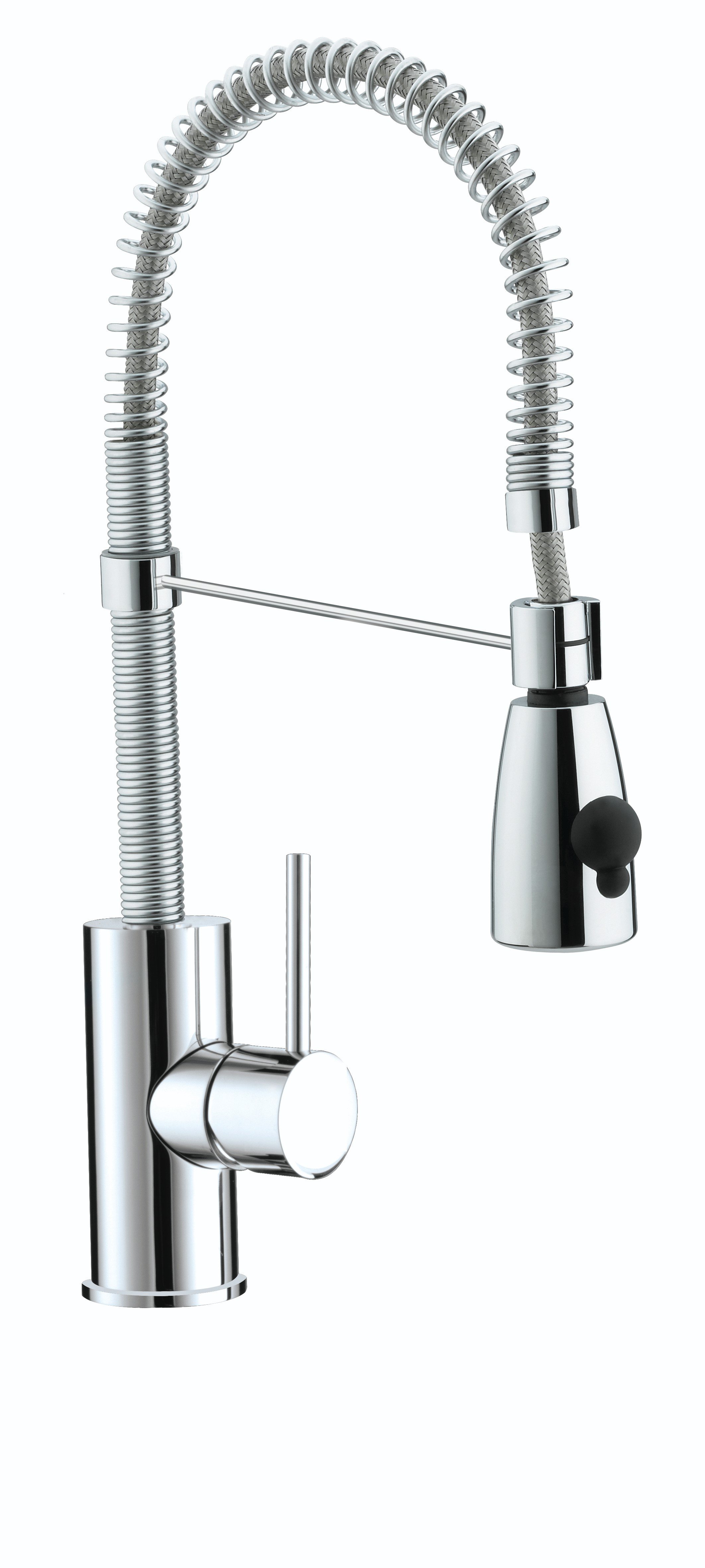 Bristan Target Monobloc Sink Mixer with Pull Out Spray Chrome TG SNK C
