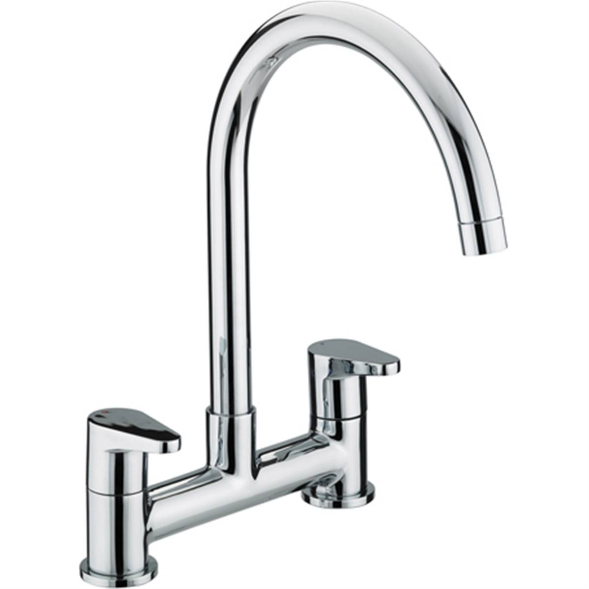 Bristan Quest Deck Sink Mixer Chrome QST DSM C