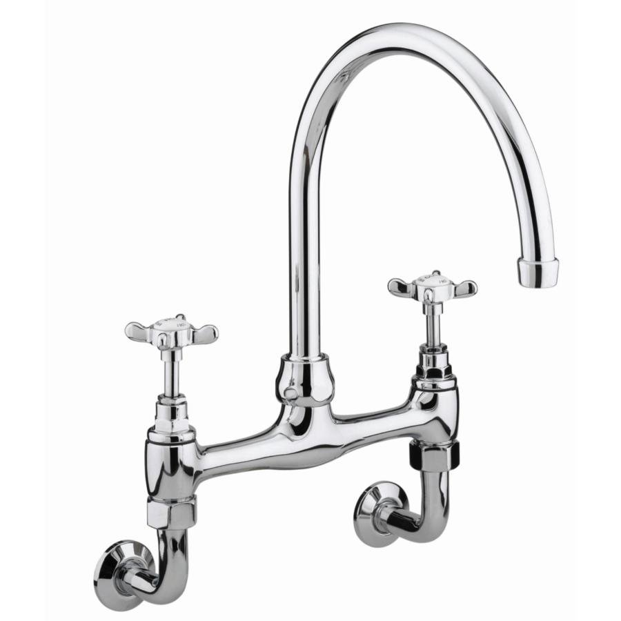 Bristan 1901 Wall Mounted Bridge Sink Mixer Chrome