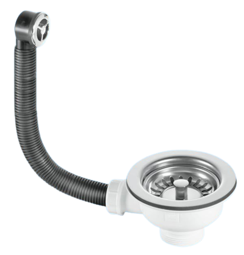 McAlpine 1 1/2" Basket Strainer Waste and Overflow BWSTOFSS