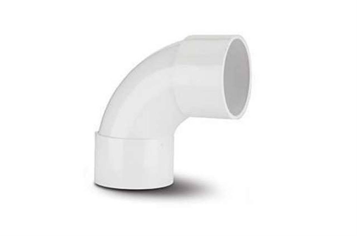 Polypipe Swept Bend 92½° 40mm WS14W