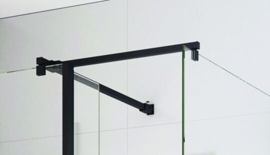 Tucker French Wet Room Low Level Brace Kit Straight and 45 Deg Square - 8/10mm