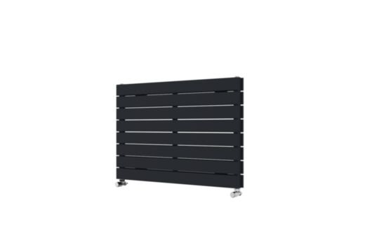 Tucker French 604 x 900mm Double Panel Anthracite Horizontal Radiator (Heating Only)