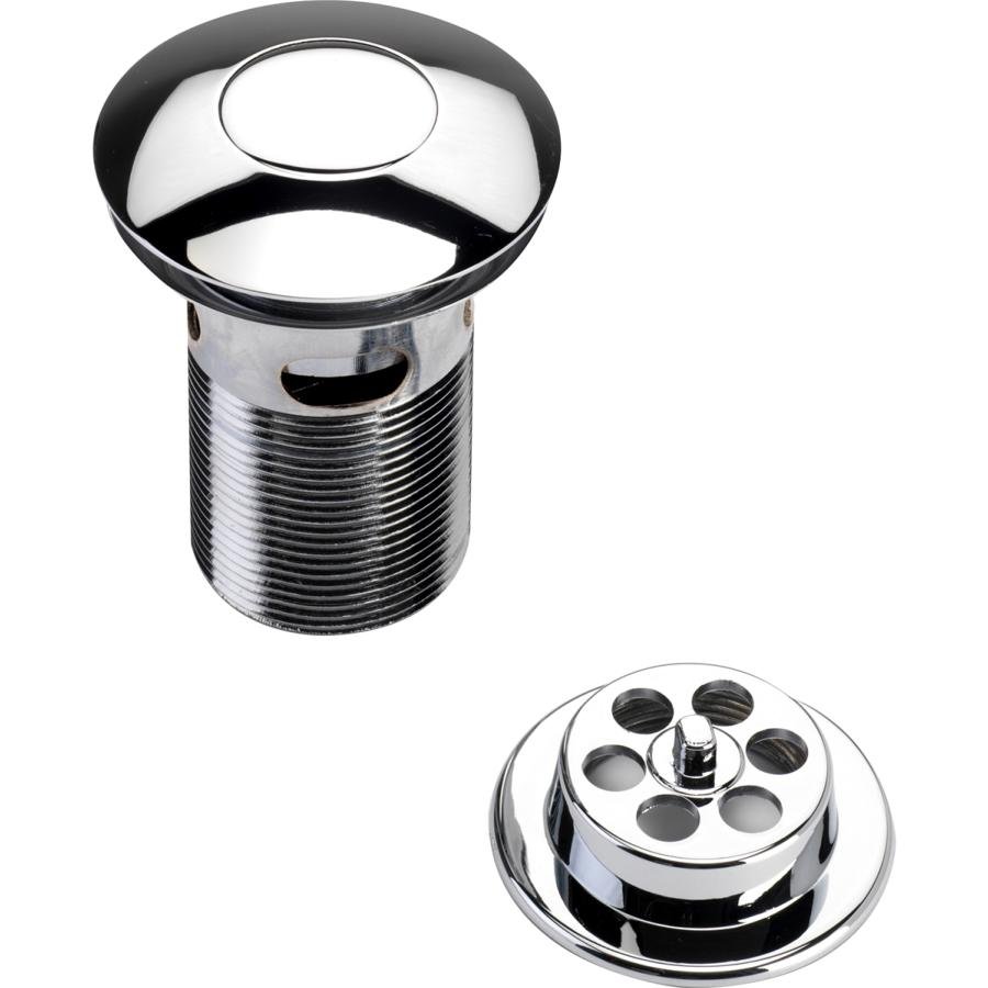 Bristan Round Push Button Bath Waste Slotted C