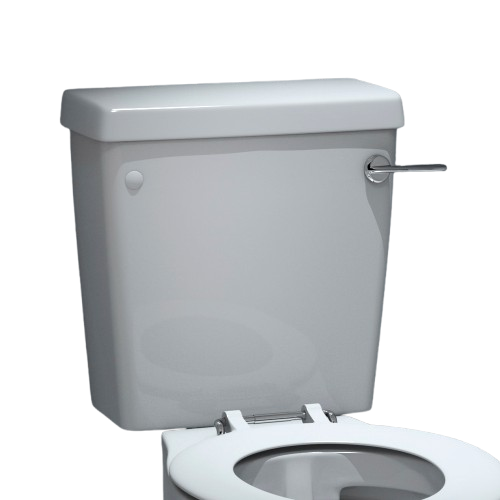 Lecico Atlas Close Coupled/Low Level Lever Action Cistern for Rimless School Pans White 