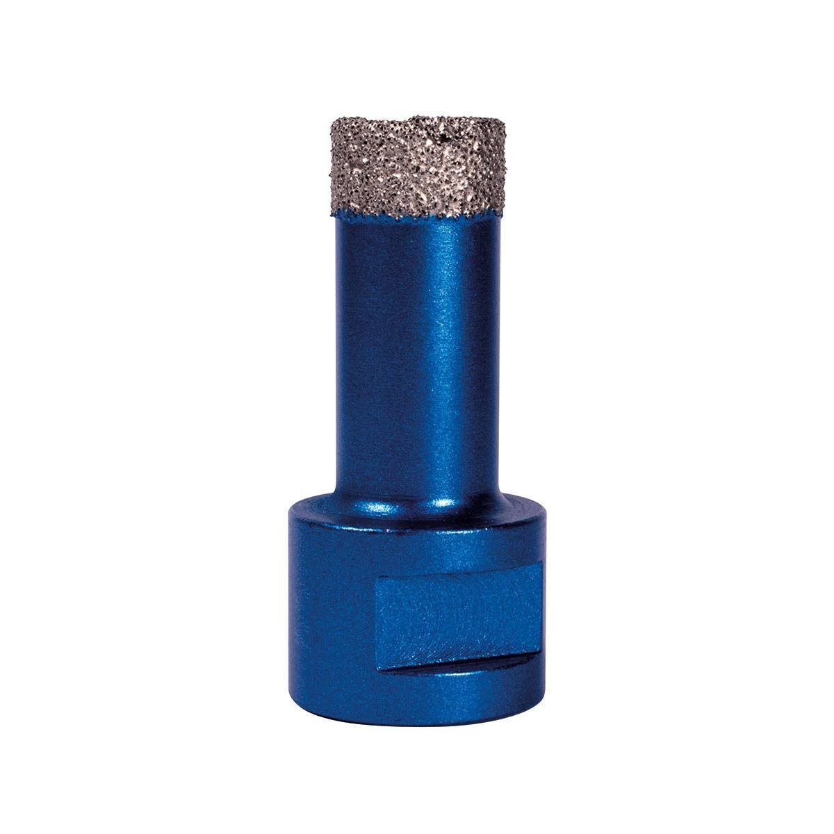 Vacuum Brazed Diamond Tile Drill Bit 18mm - Slotted Barrel (M14 Fit) XCEL Grade TDXCEL18