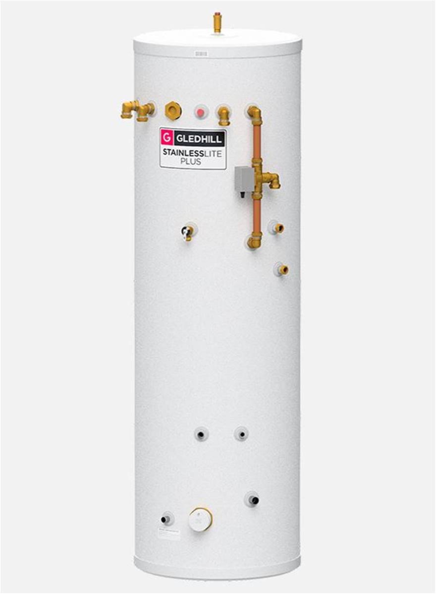 Gledhill StainlessLite Plus 300L DUO Heat Pump with Buffer Store PLUHP300DUO