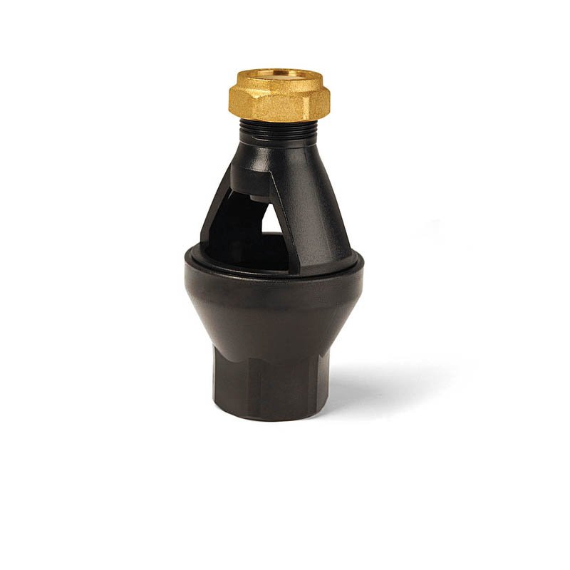 Inta 22mm x 1" Female Straight Plastic Tundish TUN22X1FS
