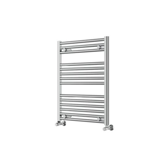 Instinct 25mm Cross Bar Straight Towel Rail 800x600mm Heating Only